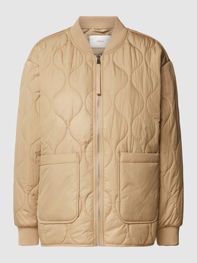 s.Oliver RED LABEL Jack met steekzakken opzij Beige - 2