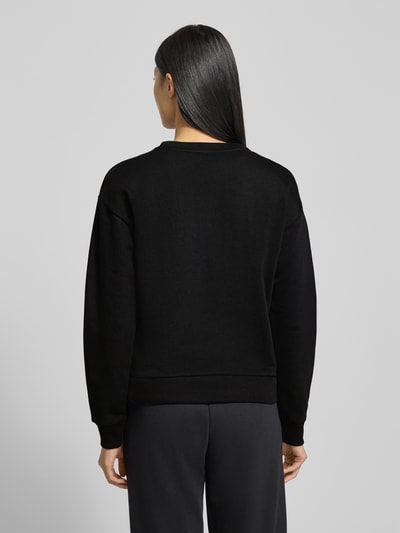 ARMANI EXCHANGE Sweatshirt met logo en ronde hals Zwart - 5