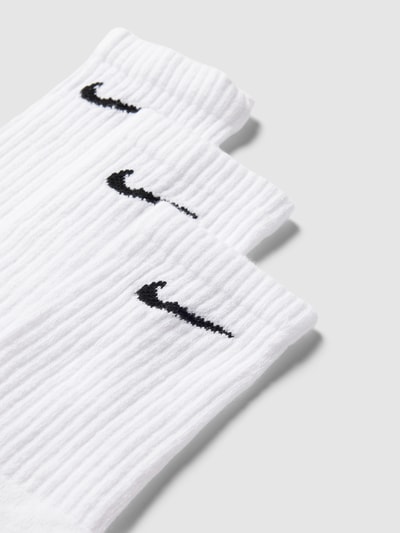 Nike Sokken met labelstitching in een set van 3 paar Wit - 2