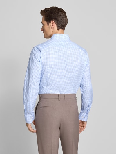 Christian Berg Men Regular fit zakelijk overhemd met button-downkraag Bleu - 5