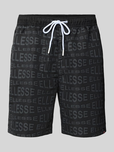 Ellesse Regular Fit Shorts mit Tunnelzug Modell 'DISTORTA' Black 2
