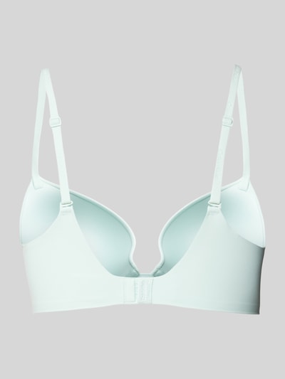 Calvin Klein Underwear Push-up-BH mit Label-Details Modell 'PERFECTLY FIT' Aqua 3