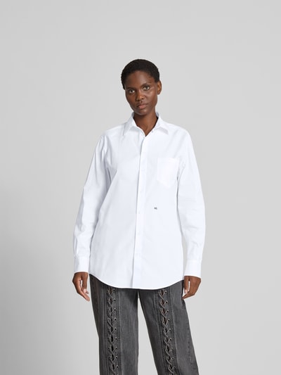 Dsquared2 Hemdbluse mit Knopfleiste Weiss 4