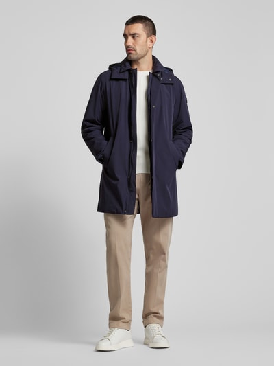 Gant Functioneel jack met capuchon Marineblauw - 1