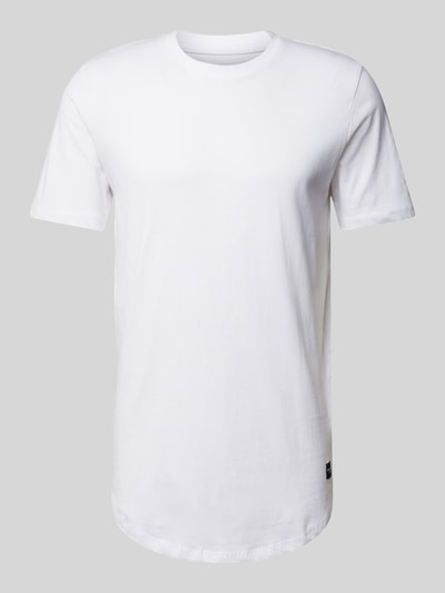 Jack & Jones T-shirt met labelpatch, model 'NOA' Wit - 2