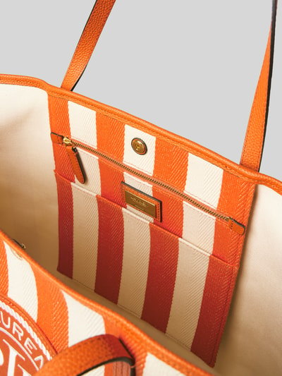 Lauren Ralph Lauren Shopper aus reiner Baumwolle Modell 'EMERIE' Orange 5