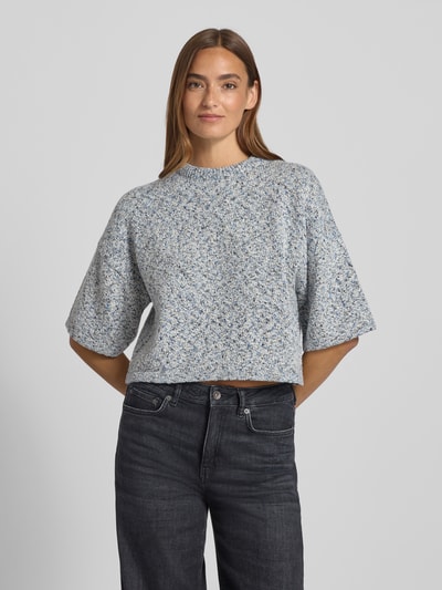 JAKE*S STUDIO WOMAN Strickpullover mit 1/2-Arm Eisblau 4