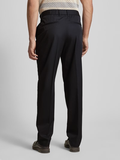 Emporio Armani Regular Fit Hose mit elastischem Bund Marine 5