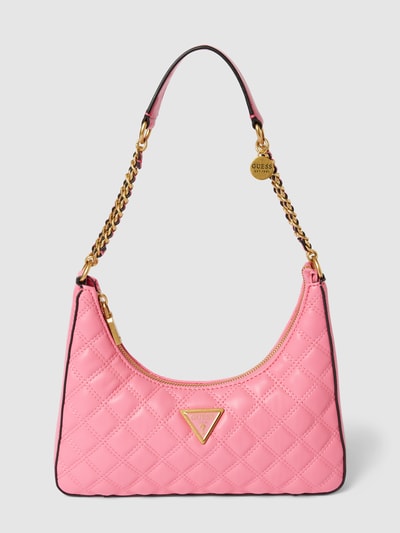 Guess Handtasche mit Label-Applikation Modell 'GIULLY' Pink 2