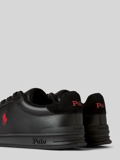 Polo Ralph Lauren Sneakers met logostitching Zwart - 2