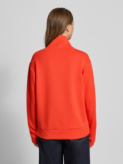 Christian Berg Woman Relaxed Fit Pullover mit Statement-Print Hellrot 5