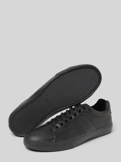 BOSS Low Top Sneaker mit Luftlöchern Modell 'AIDEN_TENN' Black 4