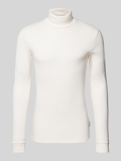 Marc O'Polo Regular Fit Turtleneck mit Ärmel-Bündchen Offwhite 2