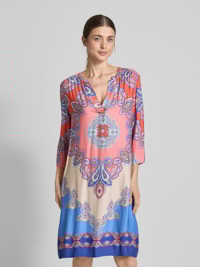 Betty Barclay Knielanges Tunikakleid mit 3/4-Arm Rose 4