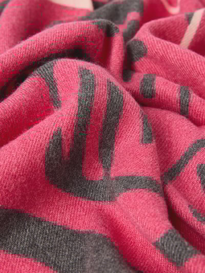 Codello Schal mit Fransen Pink 2