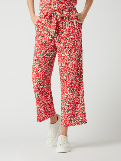 Tom Tailor Culotte aus Viskose Rot 4