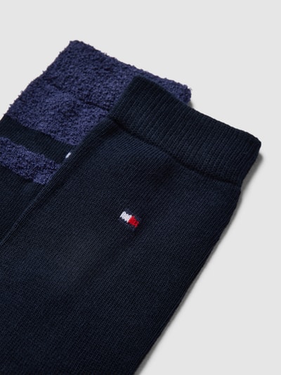 Tommy Hilfiger Socken mit Label-Stitching im 2er-Pack Marine 2