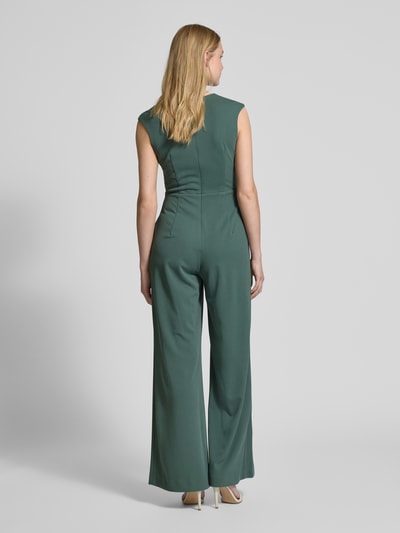 Vera Mont Jumpsuit met knoopdetail Groen - 5