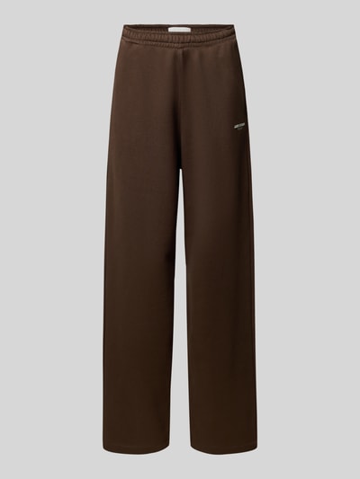 JJXX Sweatbroek met elastische band Donkerbruin - 2