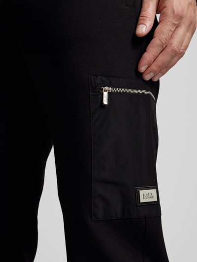 Karl Lagerfeld Sweatbroek met elastische band Zwart - 3