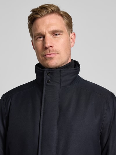 HECHTER PARIS Mantel mit Stehkragen Marine 3