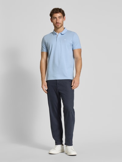 Tom Tailor Regular fit poloshirt van puur katoen Lichtblauw - 1