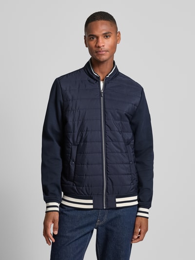 Christian Berg Men Steppjacke mit Stehkragen Marine 4