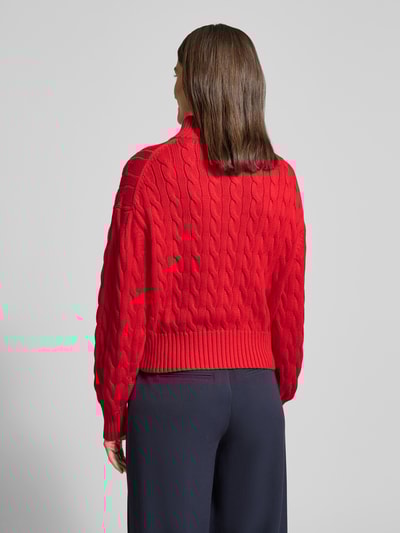 Polo Ralph Lauren Regular fit pullover in gebreide look Rood - 5