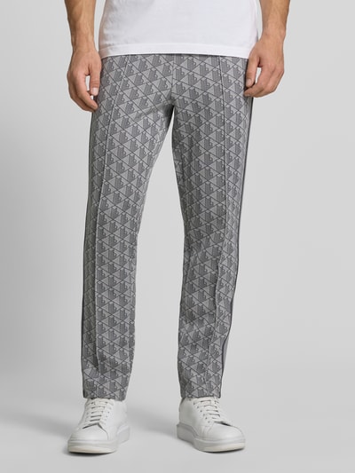 Lacoste Regular Fit Sweathose mit Baumwoll-Anteil Black 4
