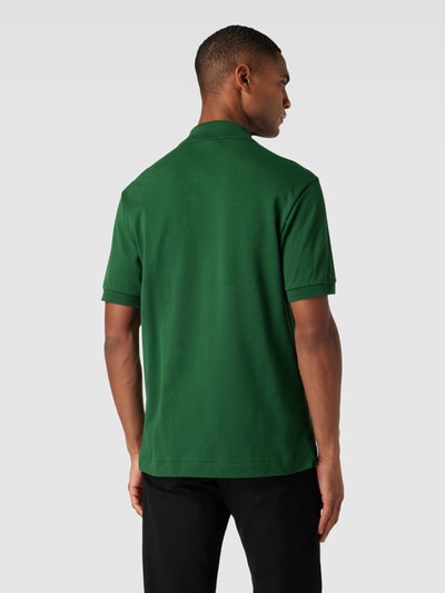 Lacoste Poloshirt mit Label-Stitching Modell 'L.12.12 CORE' Dunkelgruen 5