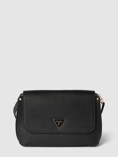 Guess Crossbody Bag in Leder-Optik Modell 'MERIDIAN' Black 1