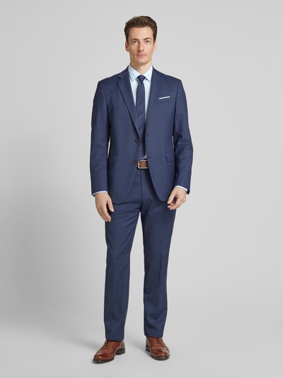 Jake*s Slim Fit Business-Hemd mit Kentkragen Bleu 1