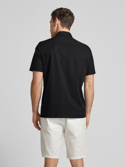 CK Calvin Klein Regular Fit Freizeithemd mit 1/2-Arm Black 5