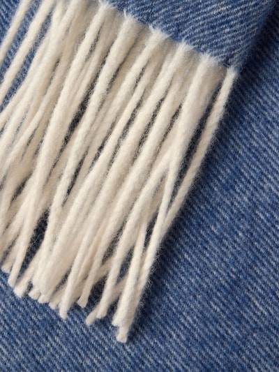 Ascot Schal aus Woll-Kaschmir-Mix Marine 2
