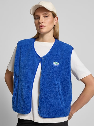 American Vintage Bodywarmer met ronde hals Model 'HOKTOWN' Donkerblauw - 3