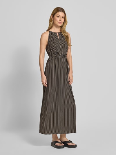 Tom Tailor Denim Getailleerde vrijetijdsjurk van pure viscose Beige - 1