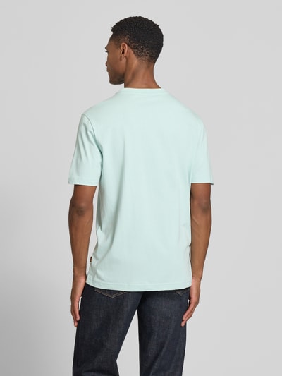 BOSS Orange Regular Fit T-Shirt aus reiner Baumwolle Modell 'TE_BOARD' Tuerkis 5