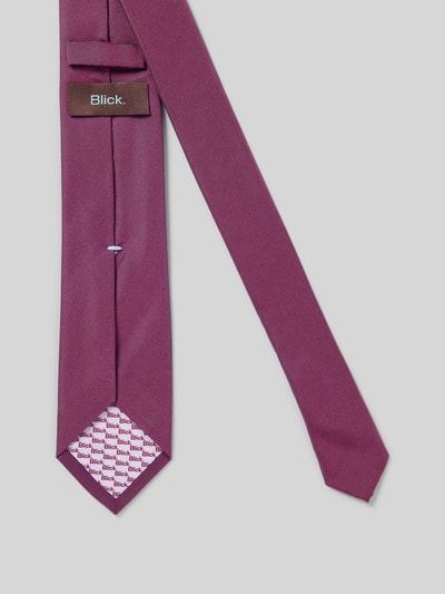 Blick Krawatte aus reiner Seide Fuchsia 2