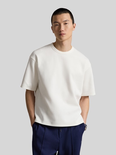 Polo Ralph Lauren t-shirt o kroju loose fit z mieszanki bawełny Biały 4