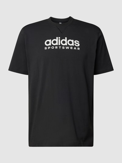 ADIDAS SPORTSWEAR T-Shirt mit Label-Print Black 2