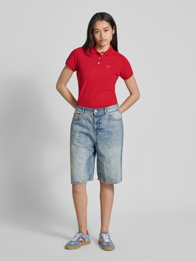 Levi's® 300 Koszulka polo z wyhaftowanym logo Wiśniowy 1
