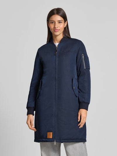 Original Bombers Parka met opstaande kraag en tweewegsritssluiting Marineblauw - 4
