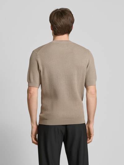 JAKE*S STUDIO MEN Strickpullover mit gerippten Abschlüssen Hazel 5