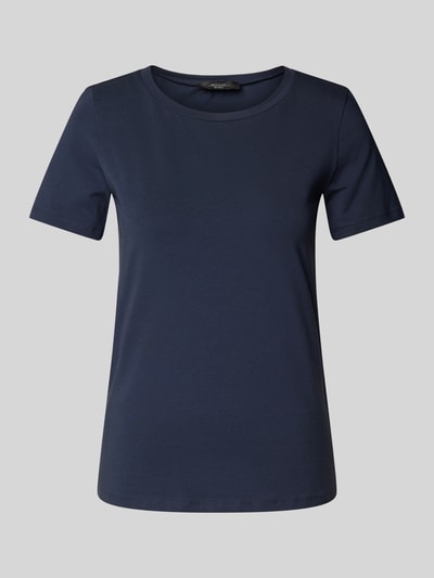 Weekend Max Mara T-Shirt mit Rundhalsausschnitt Modell 'MULTIB' Marine 2