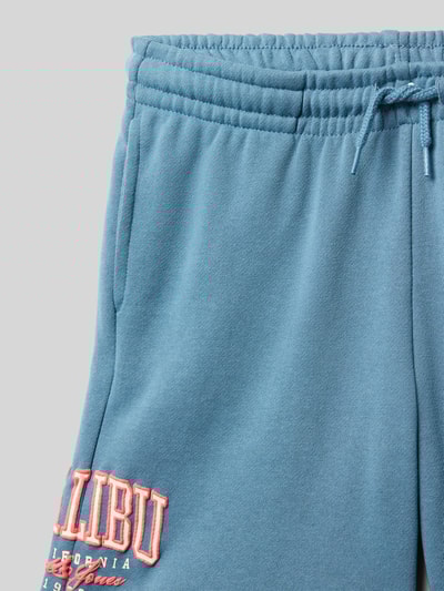 Jack & Jones Sweatshorts mit Eingrifftaschen Modell 'KANE' Rauchblau 2