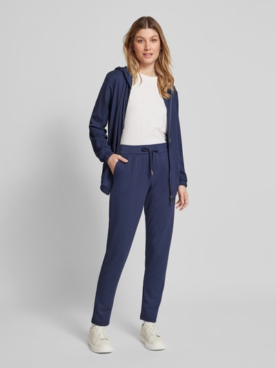 Soyaconcept Slim fit sweatpants met tunnelkoord, model 'BANU' Donkerblauw - 1