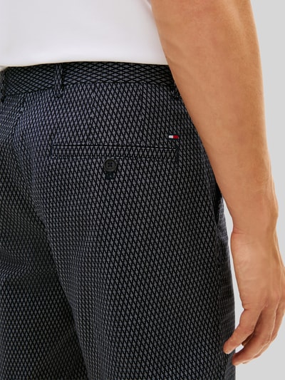 Tommy Hilfiger Regular Fit Chinoshorts aus Baumwoll-Mix Marine 3