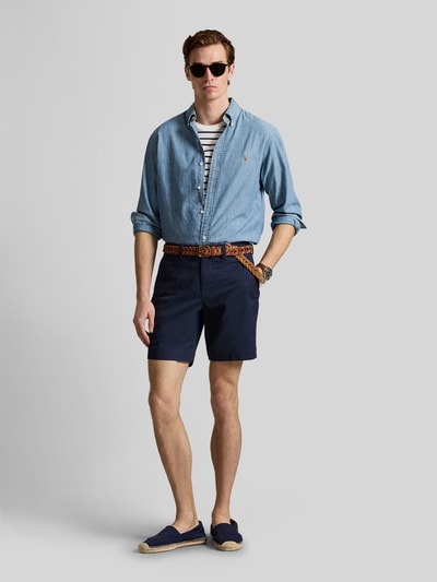 Polo Ralph Lauren Szorty bermudy o kroju regular fit z czystej bawełny Ciemnoniebieski 1