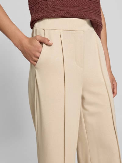 ZABAIONE Stoffhose mit französischen Eingrifftaschen Beige 3