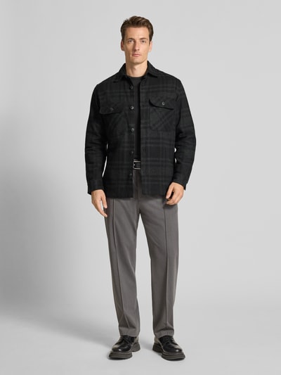 Jack & Jones Premium Regular Fit Freizeithemd mit Kentkragen Black 1